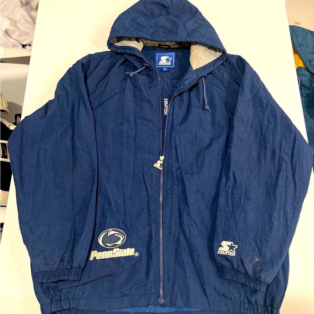 Starter NCAA Penn State Long Hooded Jacket